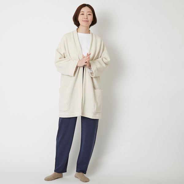 SAIFUKU/洗濯機で洗える のびるニットパンツ レギュラータイプ -ニット