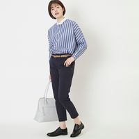 TUTIE./スーピマコットンストライプシャツ