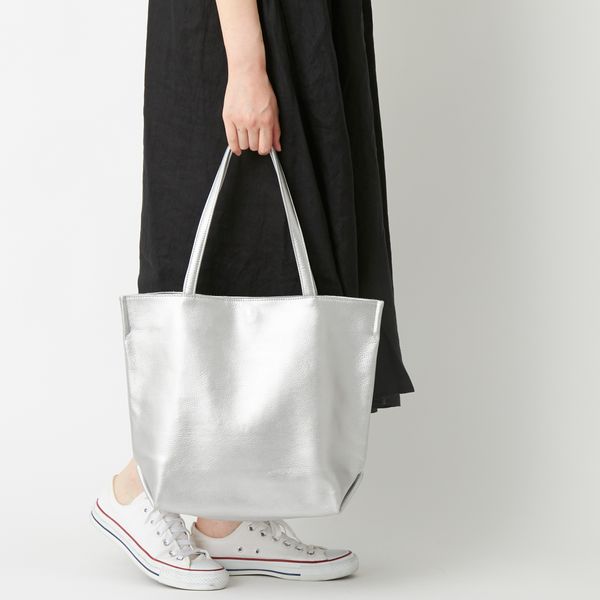 Anbai/撥水レザートートバッグ L -雨の日でも使える撥水加工のレザー