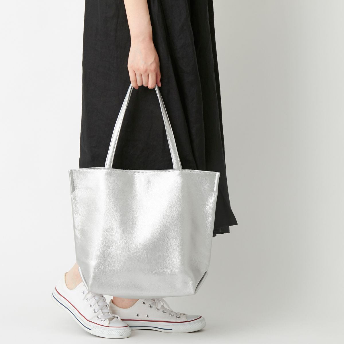 Anbai/撥水レザートートバッグ　L