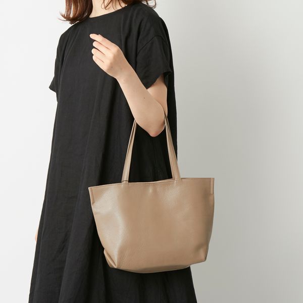 Anbai/撥水レザートートバッグ M -急な雨でも慌てない、撥水加工の