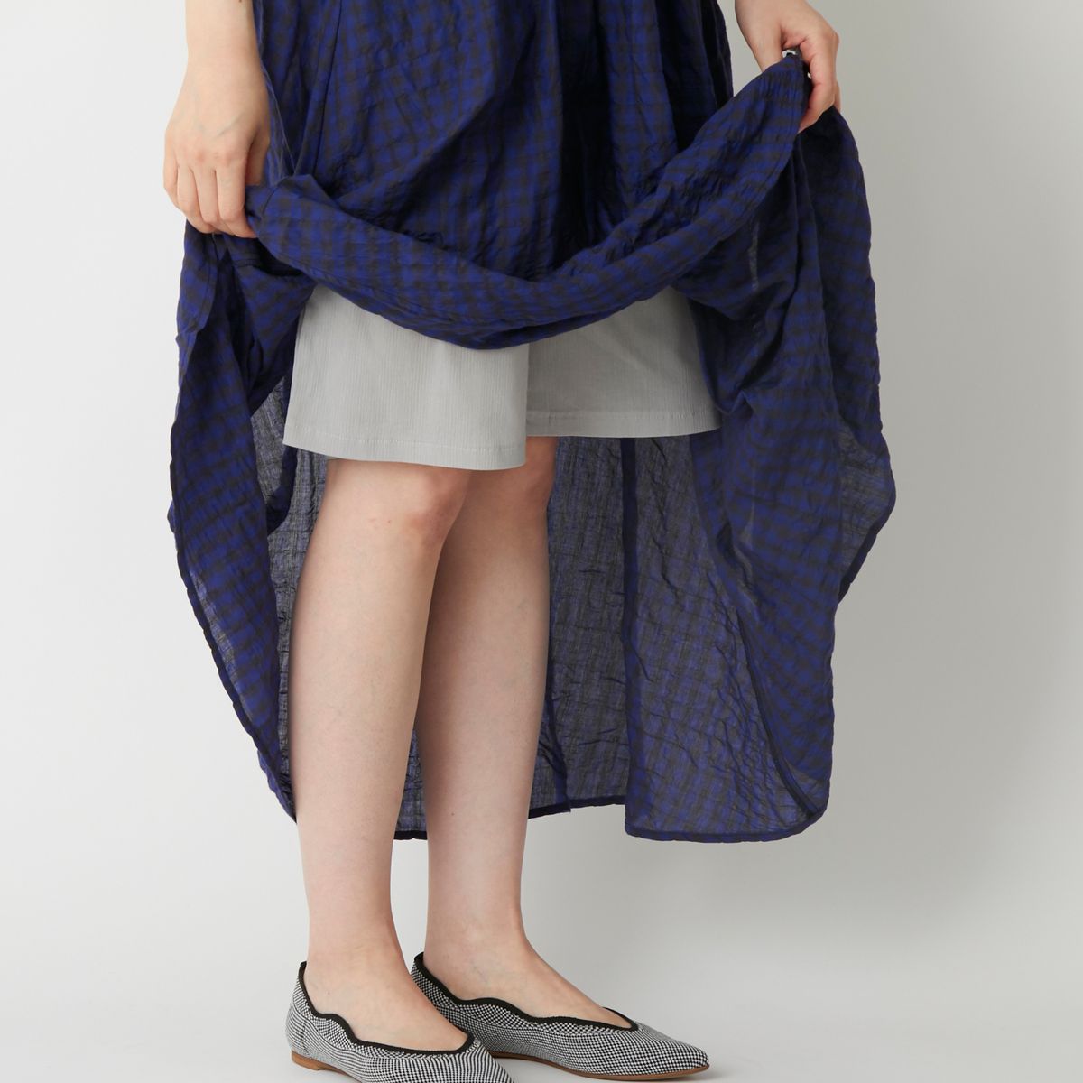 スタイルストアの高島ちぢみ 汗取りペチコートパンツ