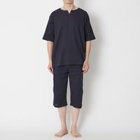 スタイルストアの涼しくて動きやすい高島ちぢみパジャマ メンズ