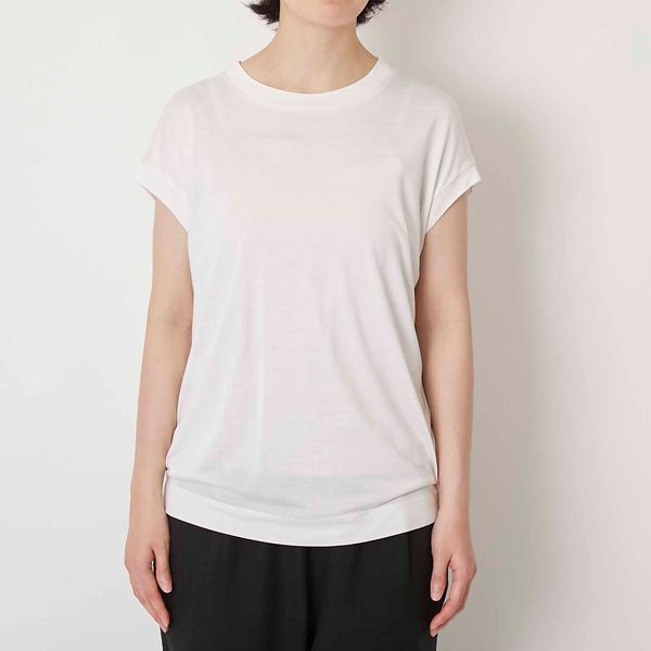 DRESS HERSELF /シルクモダールフレンチスリーブカットソー