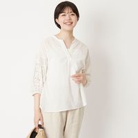 Fanaka/袖レースブラウス