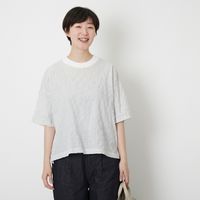 DAYS/リブ半袖プルオーバー