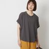 TANG./強撚天竺ドルマンカットソー
