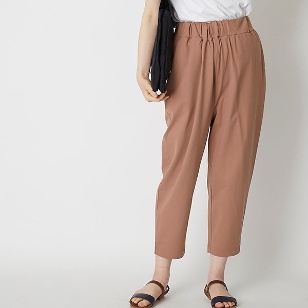 TANG./コットンテーパードパンツ