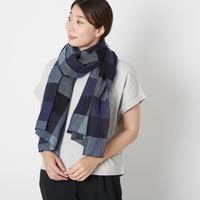 DAYS/リネンチェックストール