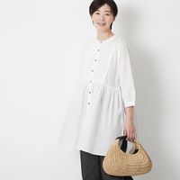 TUTIE./コットンローンピンタックチュニック