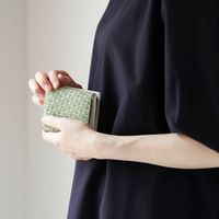 Neutral Gray/アイリス 三つ折り財布