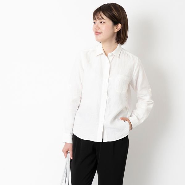 rolca/フレンチリネンシャツ