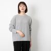 el alto/ウールカシミヤクルーネックニット