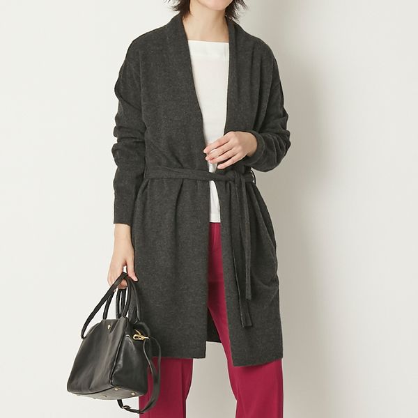 DRESS HERSELF/カシミヤカーディガン -お値段以上で満足度100％、幻の