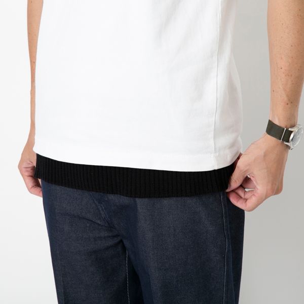 SAIFUKU/おなかをつつむ 見せるハラマキ ウール Lサイズ -ニットの産地