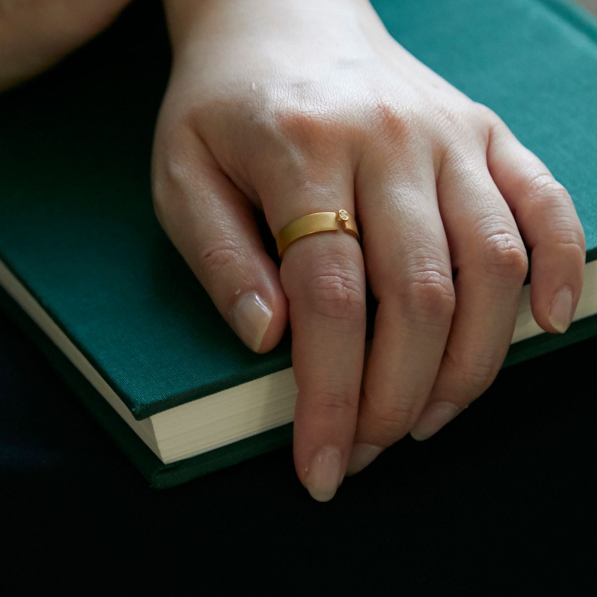 LISRIQUE/point  ring ダイヤモンド