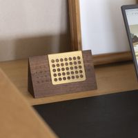 DIARGE/デスクトップエターナルカレンダー（万年カレンダー）