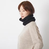 el alto/ベビーカシミヤ100％スヌード