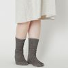 NISHIGUCHI KUTSUSHITA/シルクコットンホームソックス S