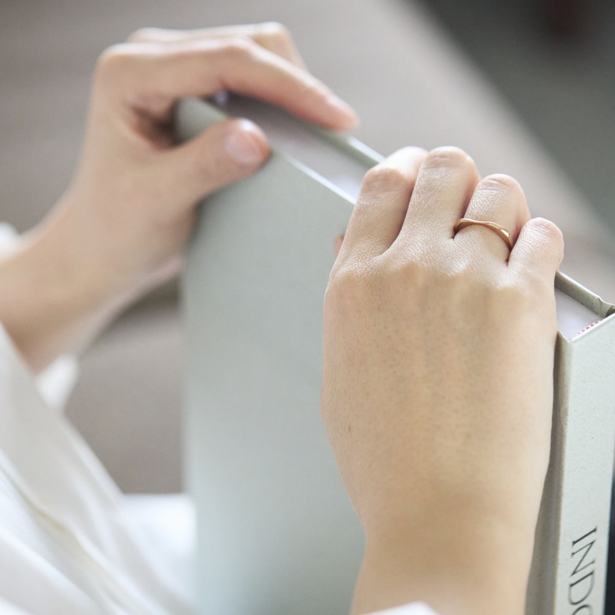 PLAFU/minamo thin ring