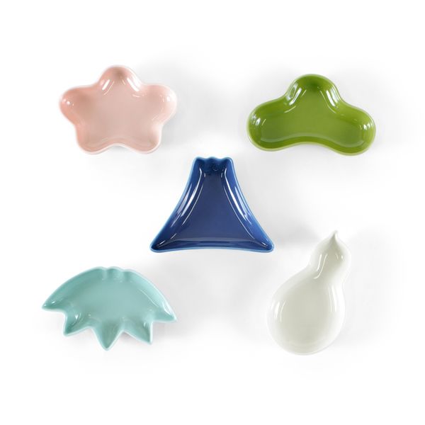 essence/晴 型変り豆皿揃（カラー）