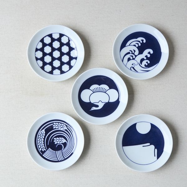 KIHARA/Mamezara 5種セット（季節紋）