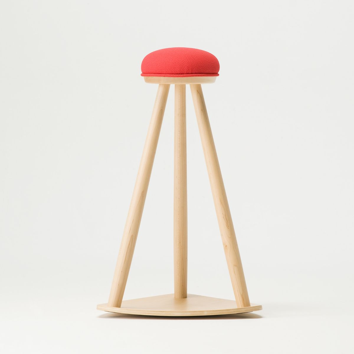 cosine/赤い帽子のキッチンスツール High