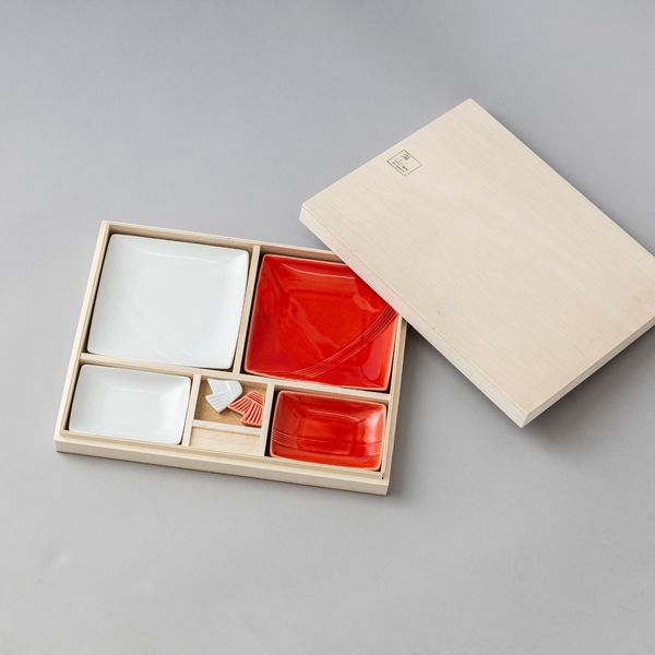 miyama./mizu-hiki 紅白器揃