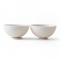 藤井 由香里/白のぬくもり 猪口 小（2個セット）