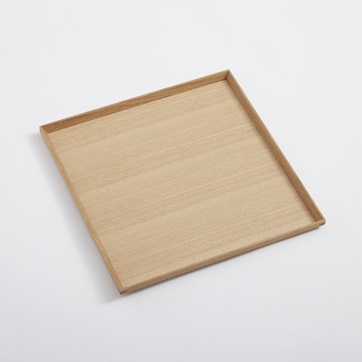 松屋漆器店/白木塗 10.0角盆