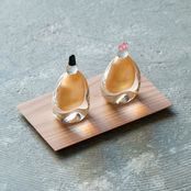 硝子屋 PRATO PINO/雛人形のオブジェ