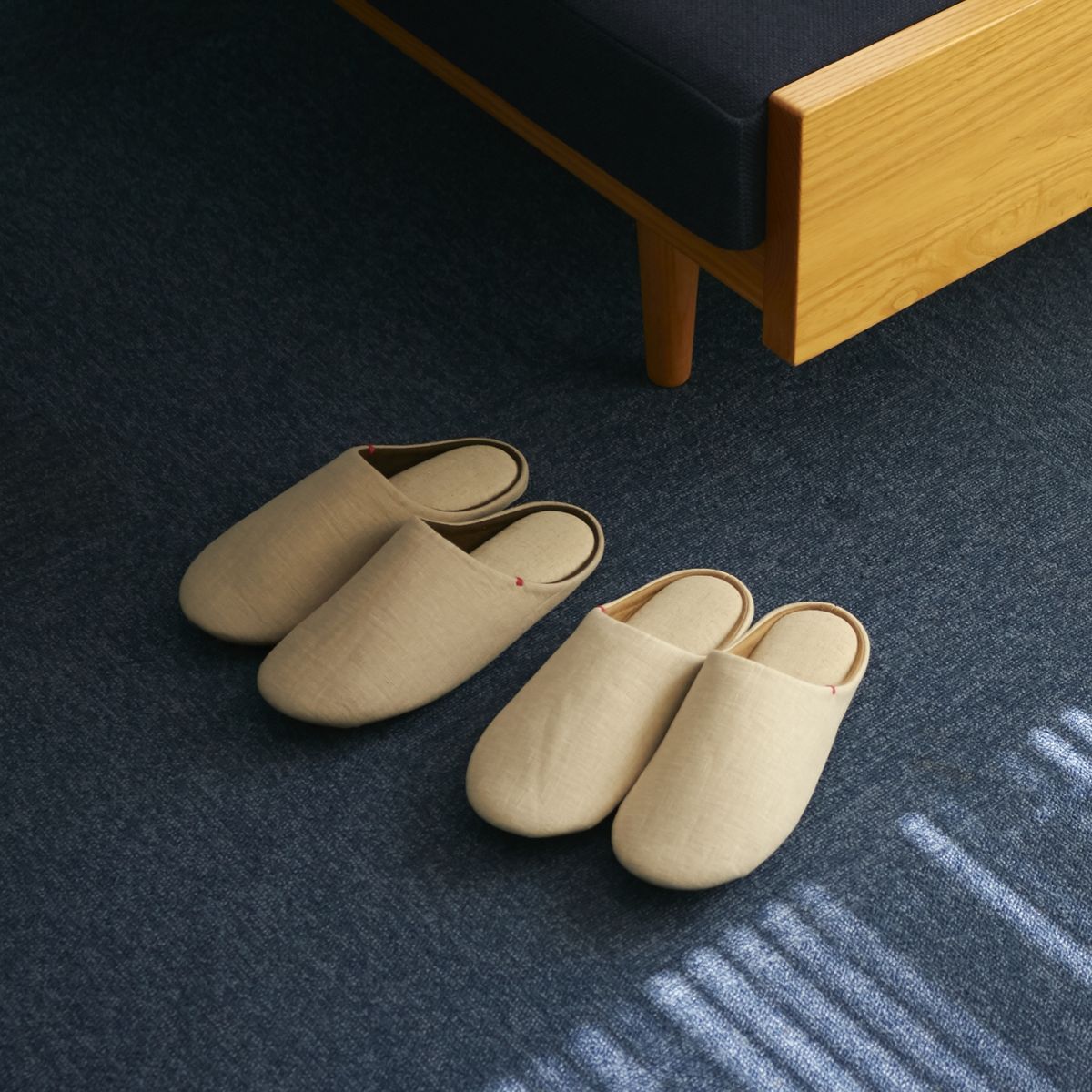 ABE HOME SHOES/ルームシューズ さふら　M