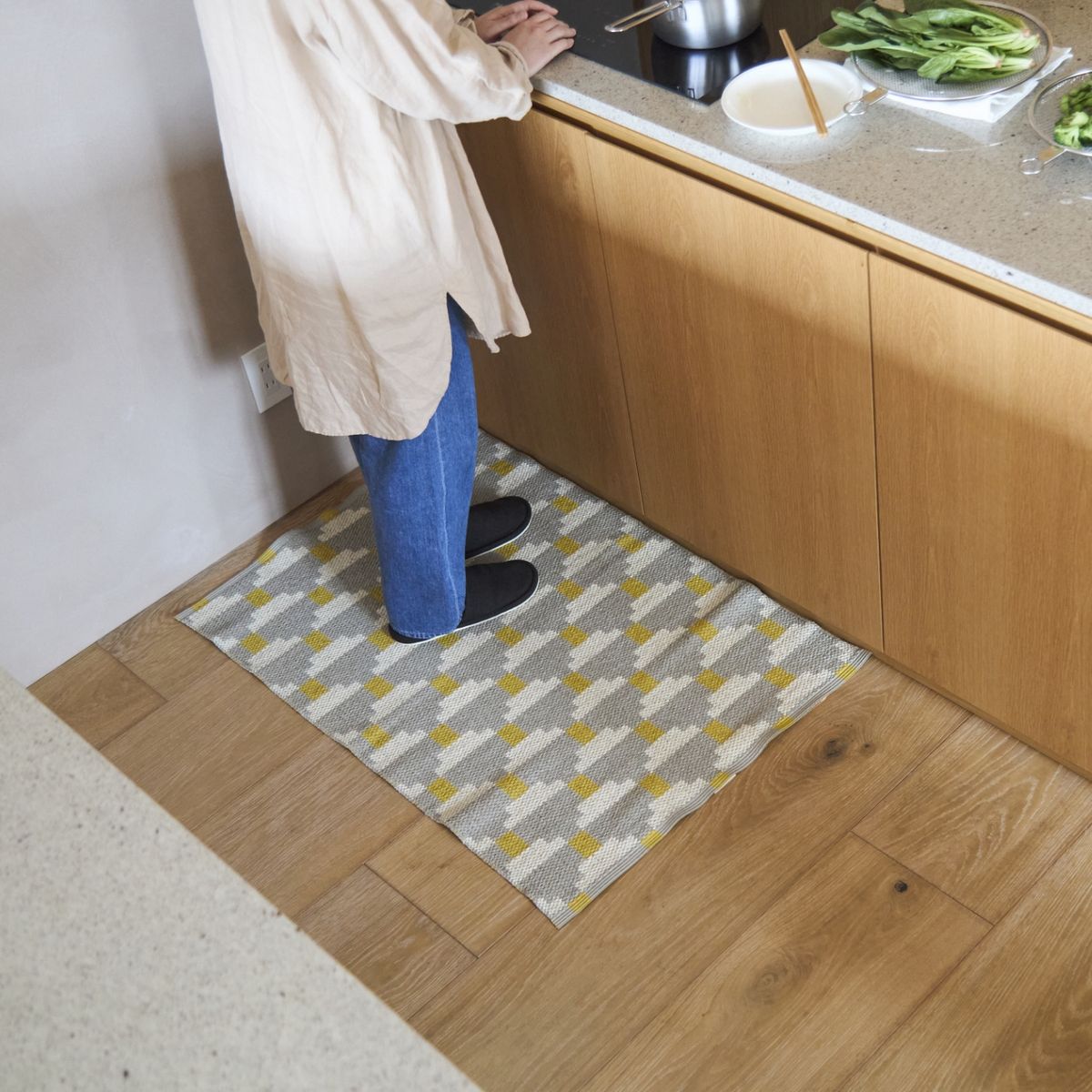 BRITA SWEDEN/プラスチックラグ 70×100cm