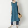 TUTIE./リネンのノースリーブワンピース