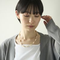STELLA CIFFON/チェコビーズネックレス