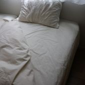 オーガニックコットン防ダニボックス敷シーツ ダブル