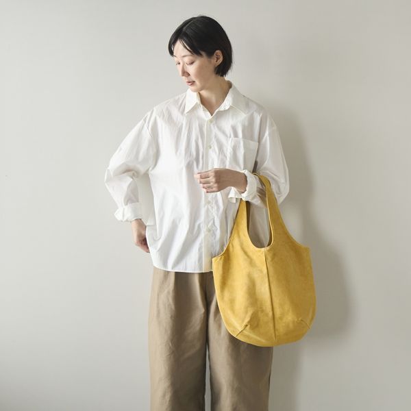 TOKYO LEATHER FACTORY/【受注会限定】洗える革のドロップトートバッグ