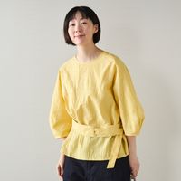 Kilka/2WAYシャーリングブラウス