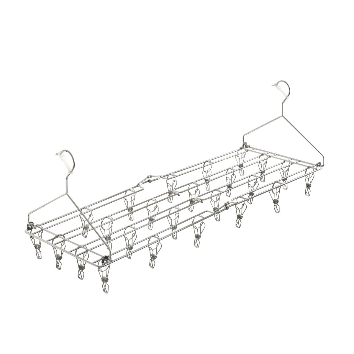 たためるバスタオルハンガー 4枚干し