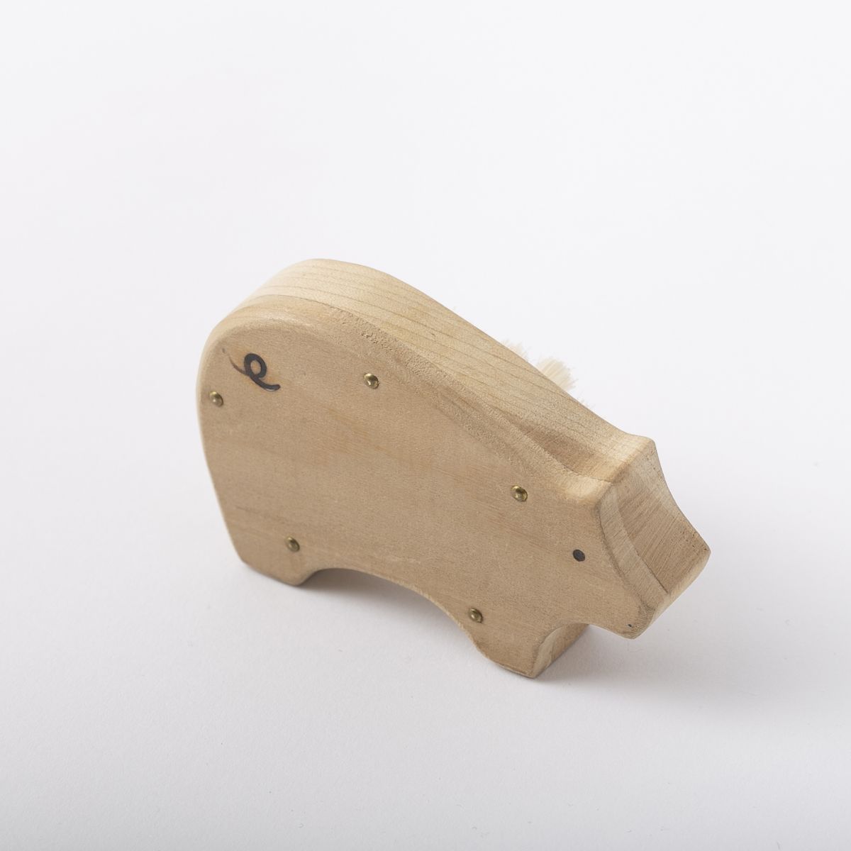 宇野刷毛ブラシ製作所/アニマルブラシ 豚毛爪用