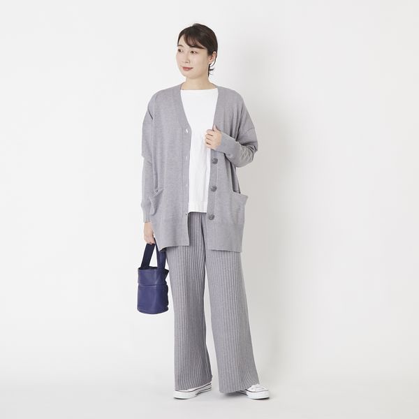 DRESS HERSELF/シルクウールニットパンツ -お出かけにも対応