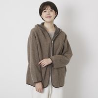 DAYS/ボアジップアップパーカー