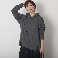 DRESS HERSELF/パーカーウォームシルク