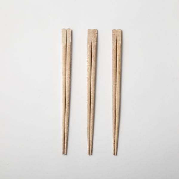 薗部産業/めいぼく箸 たがね 中 3膳セット