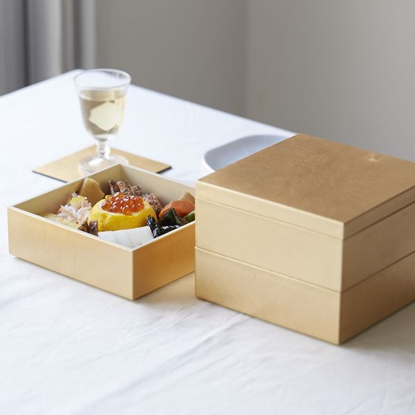 HAKU LA TABLE/OJU お重 M -軽くて丈夫だから扱いやすい、華やかなお重