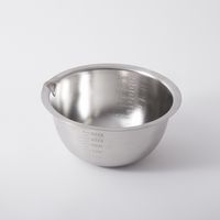 仔犬印/フラットエッジ 深型ボウル 21cm 3点セット