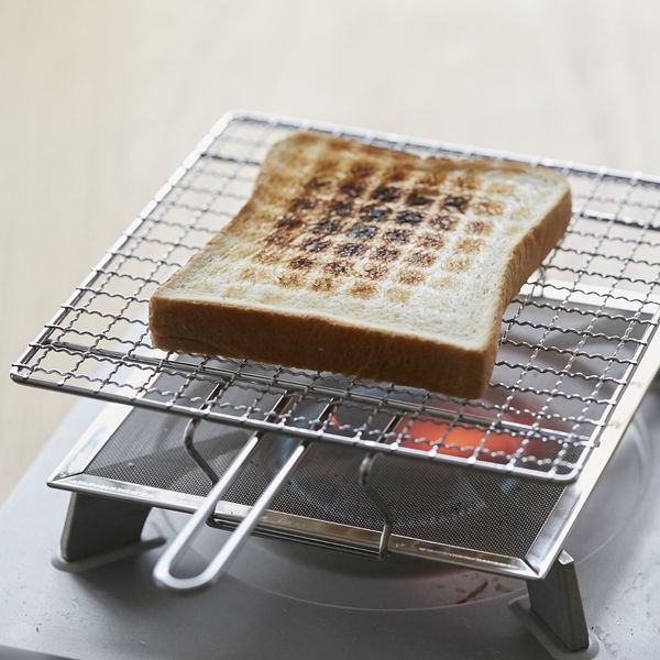 Three Snow 新越ワークス/卓上焼き網ろばた -お餅もトーストも香ばしく
