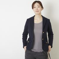 DRESS HERSELF/カットソー シルクリブ ロングスリーブ