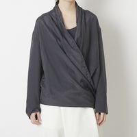 DRESS HERSELF/カシュクールブラウス シルクコットン