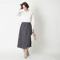 nicholson＆nicholson/ライトオンスデニムスカート